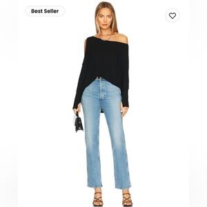 NWOT Revolve Michael Lauren Deuce Oversized Top